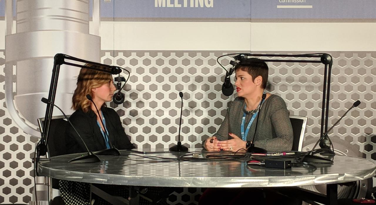 Allyson Kennedy and Monica Feliu-Mojer Podcast live at Annual Meeting
