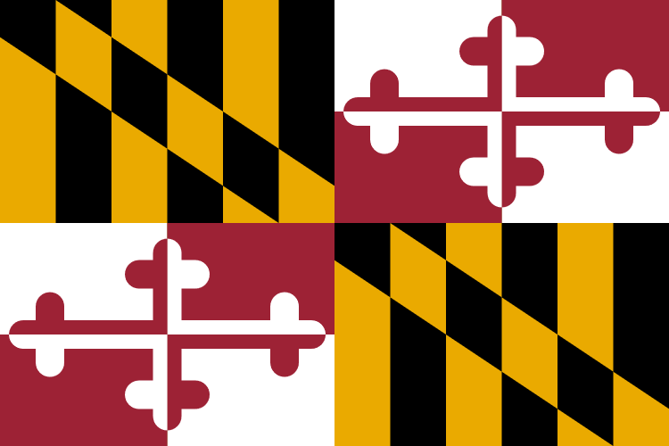 The Maryland flag.