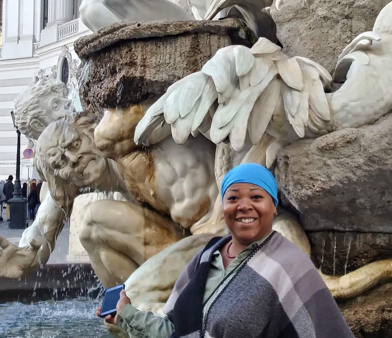 STPF Director Rashada Alexander in Austria 2018.