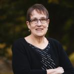 woman in black jacket 