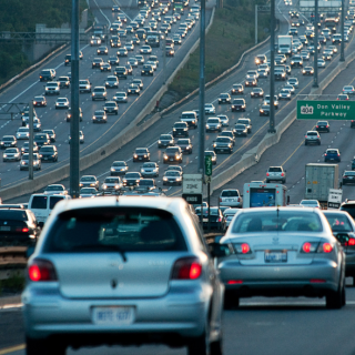 Cars on the Freeway