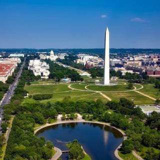 aerial view of DC