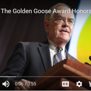 Rep Cooper at The Golden Goose Awards