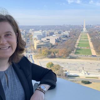 Sarah Rovito on Capitol Hill
