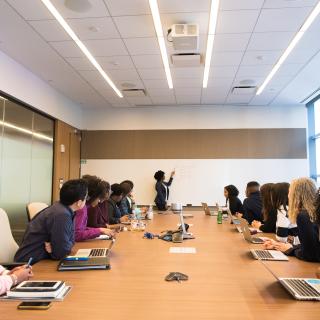 People in a meeting in a conference room, Christina Morillo, Pexels