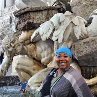 STPF Director Rashada Alexander in Austria 2018.